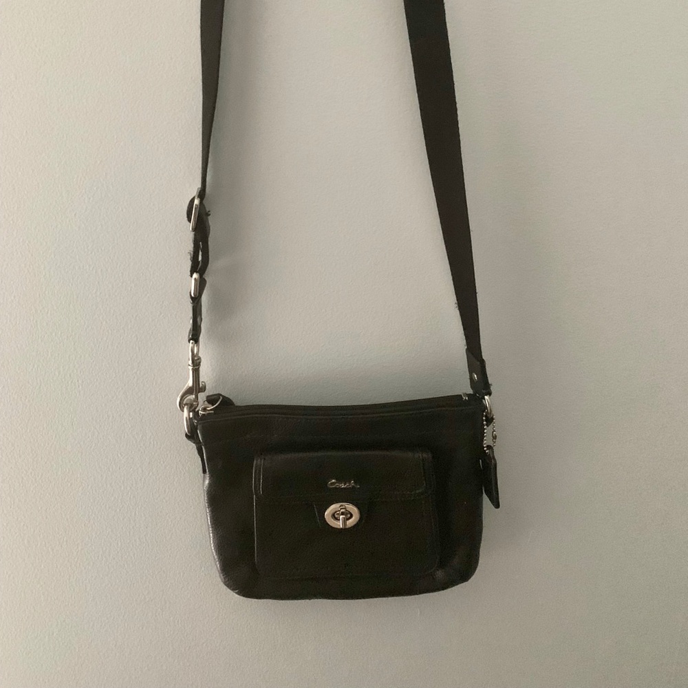 Black Coach Crossbody